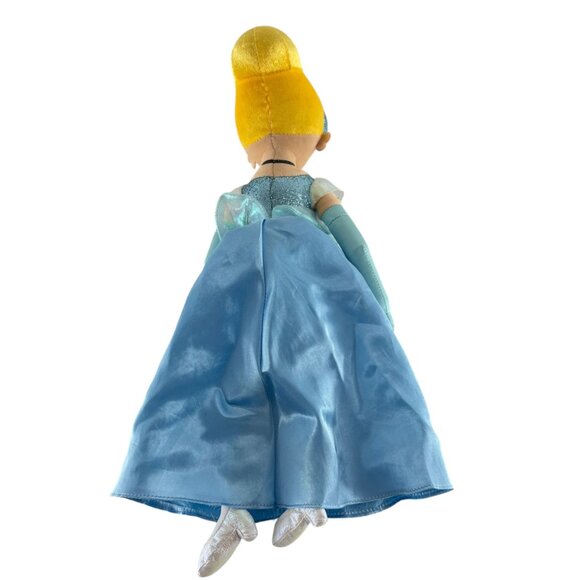 Disney Princess Plush Dolls Set Cinderella Belle Ariel Rapunzel Aurora - Picture 14 of 16